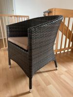 Rattan Sessel Polyrattan schwarz/braun Niedersachsen - Pattensen Vorschau