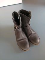 Boots/Stiefel gr.41 in Schwarz Echt Leder ❣️❣️ Hessen - Solms Vorschau
