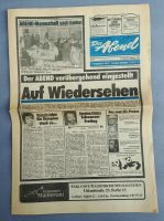 Zeitung - Der Abend - Letzte Ausgabe Rheinland-Pfalz - Freinsheim Vorschau