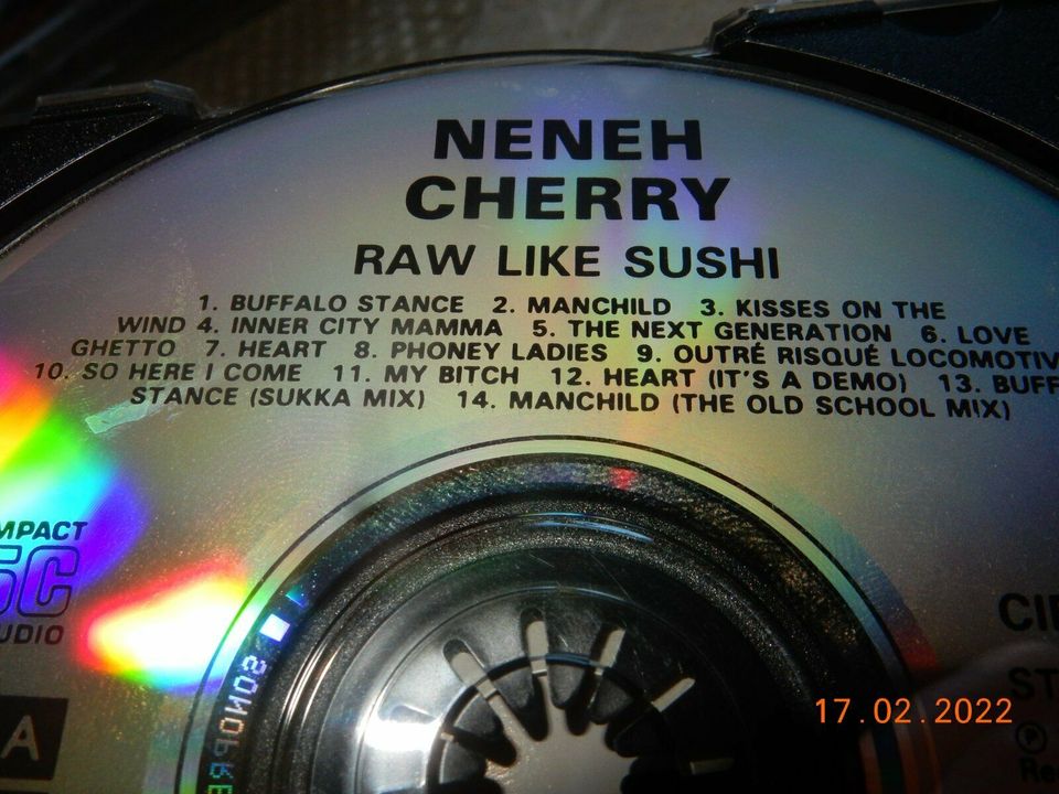 CD : Neneh Cherry - Raw like sushi in Olching