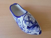 Souvenir*Schuh aus Holland*Clogs*Holzschuh*Porzellan*Windmühle Thüringen - Dachwig Vorschau