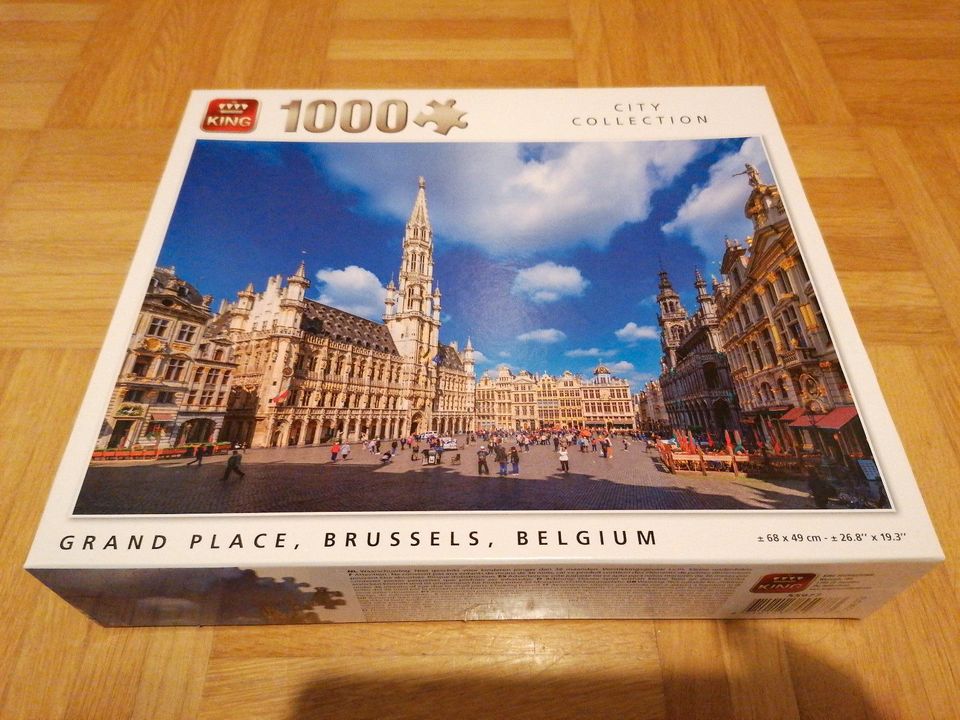 Puzzle 1.000 Teile Brüssel Belgien 68x49cm in Merseburg