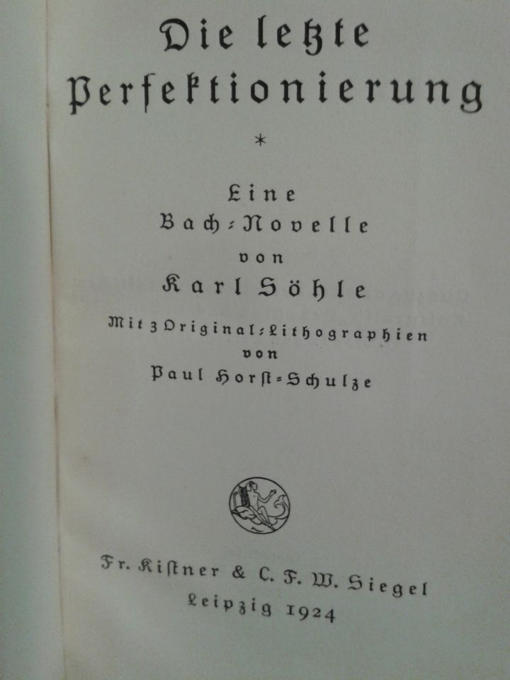 Zwei illustrierte musikalische Erzählungen, 1922 und 1924 in Pirmasens