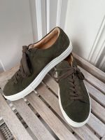 H&M Premium Selection Sneaker Leder Gr. 43 oliv-grün NEU Eimsbüttel - Hamburg Harvestehude Vorschau