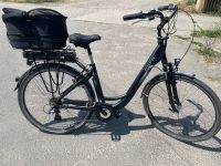 E-Bike Schwarz Matt mit Korb Rheinland-Pfalz - Eich Vorschau