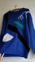 Vintage Pullover 80er 80s extravagant Glitzer vegan Mohair Hippie Findorff - Findorff-Bürgerweide Vorschau