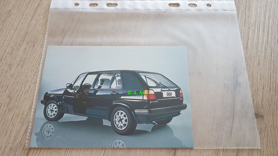 VW Golf 2 MK2 GTI Carat GTD C CL GT GLX Prospekt Preisliste in Ennigerloh