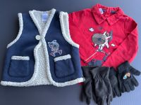 Kinder Set reiten Pony Shetty Shirt Handschuhe Weste ca 86 Nordrhein-Westfalen - Nordkirchen Vorschau