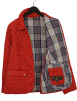 Damen Barbour Jacke Cynthia Matt Steppjacke EU42 Rot Druckknopf Niedersachsen - Müden Vorschau