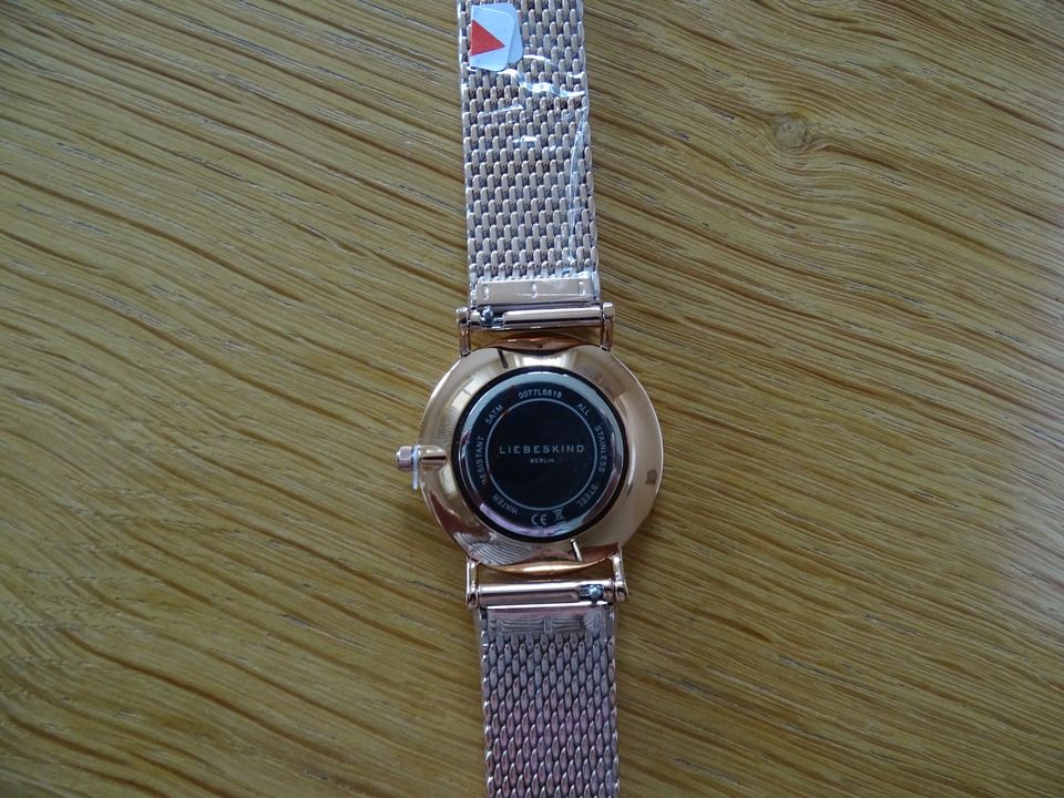 LIEBESKIND Damen Uhr Armbanduhr rosegold NEU m. Etikett in Jettingen-Scheppach
