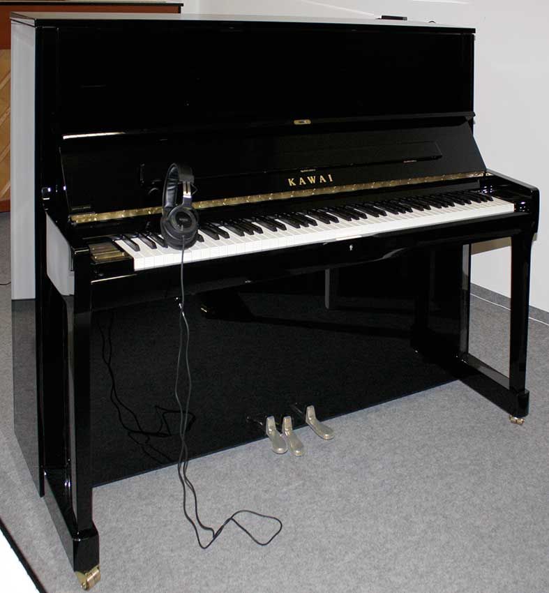 Klavier Kawai K-500ATX3 Silent, schwarz poliert, 5 Jahre Garantie in Egestorf