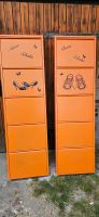 RETRO  SCHUHSCHRANK  SCHUHKIPPER Vintage -orange. Sachsen-Anhalt - Wolfen Vorschau