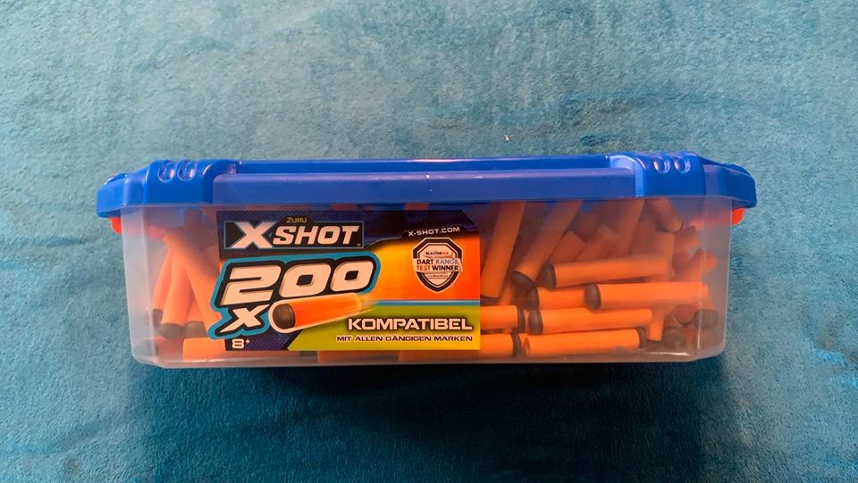 Nerf Pfeile Box 200 Stück in Kaltwasser