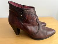 Hispanitas Damen Stiefelette braun Bronze 38 6cm 2xgetragen Leder Thüringen - Jena Vorschau