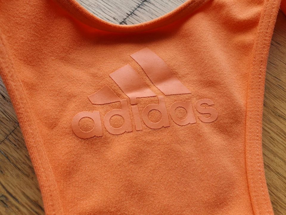 Adidas Sport Top Gr. 38 (neon)orange Funktions Shirt in Dresden