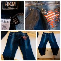 HKM Jeansreithose, sehr guter Zustand, Gr 152 Niedersachsen - Elze Vorschau