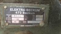 Elektra Beckum Druckluft Kompressor Bayern - Berching Vorschau