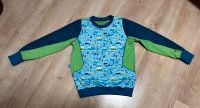 Handmade Jersey Shirt Taschen Lillestoff Schiffe Fische Gr128 neu Sachsen - Großolbersdorf Vorschau