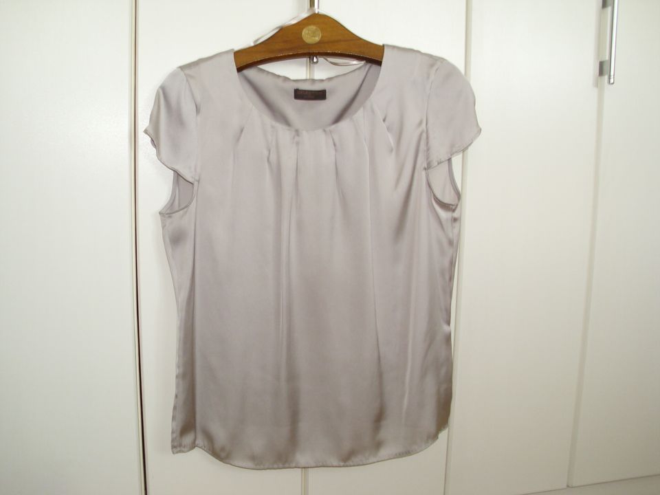 Kurzarm Bluse S Oliver Selection Gr S 36 Taupe Beige TOP in Scharnebeck