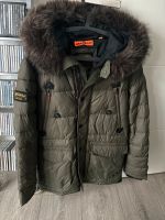 Superdry Winterjacke oliv gr.L Niedersachsen - Diepholz Vorschau