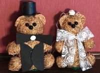 Strohmännchen Braut & Bräutigam Ehepaar Hochzeit Geschenk Deko Hessen - Künzell Vorschau