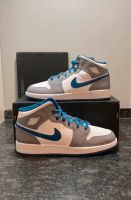 Jordan 1 mid True Blue Cement (gs) gr. 38;38,5;40 Brandenburg - Mühlenbecker Land Vorschau