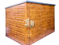 Gartenhaus 2x1,5m Tür Holzoptik Pultdach ID276 Sachsen - Görlitz Vorschau