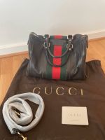 Gucci Vintage Leder Bowling Bag braun gebraucht in Berlin Charlottenburg kleinanzeigen