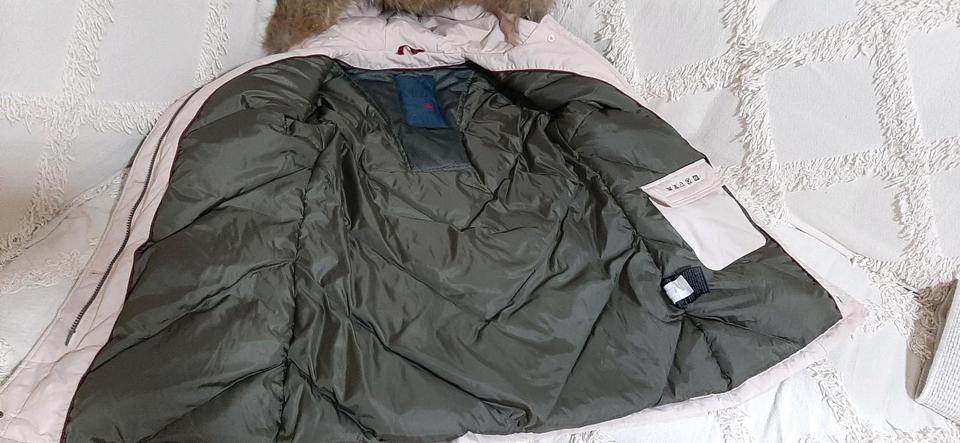 Jacke Daunen Winterjacke Parker M L Puder Rosa Canadian Mantel in Essen