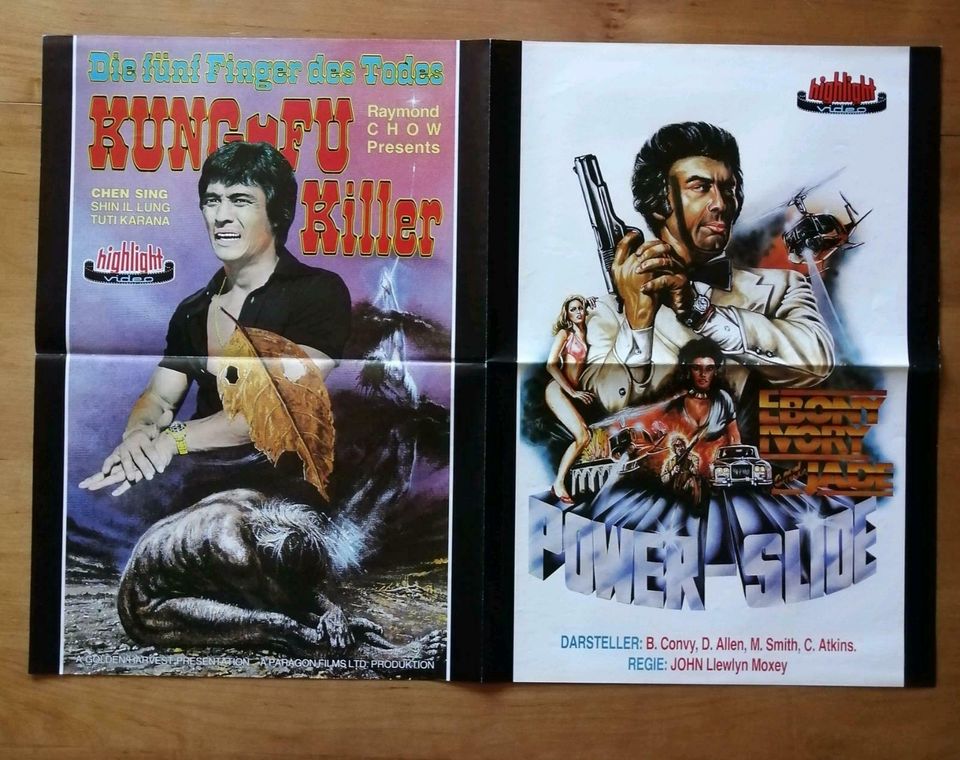 Fireback /Kung Fu Killer, Power - Slide Filmplakat 42 cm / 59 cm in Frammersbach