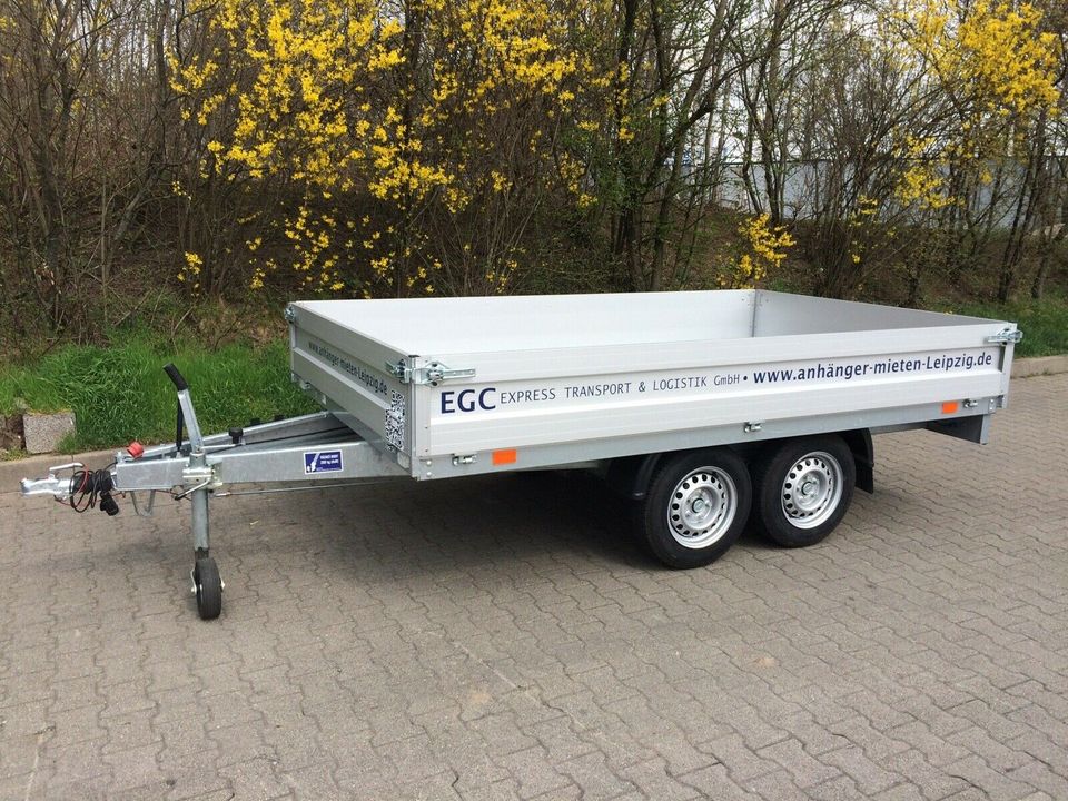 Anhänger Autotrailer 1achser 2achser mieten ( Leipzig ) in Leipzig