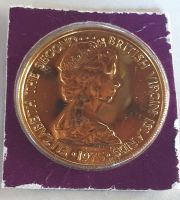 Goldmünze Elizabeth II - British Virgin Island 1975 100 dollars Bayern - Duggendorf Vorschau