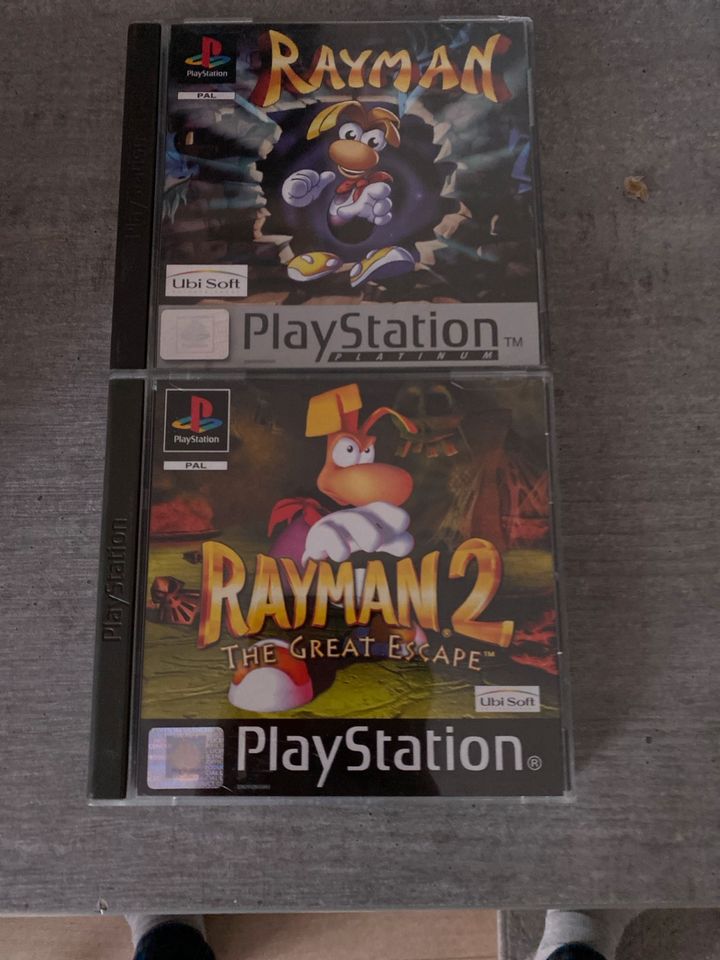 Rayman 1 und 2 für PlayStation 1 in Bergheim