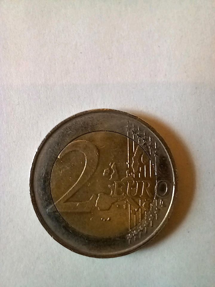 2 Euro Münze Fehlprägung König Albert II 2000 Sammlermünze in Essen