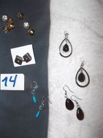 Modeschmuck; 4 Ohrringe  & 7 Glitzersteine  -  Set Nr. 14 Hamburg-Mitte - Hamburg St. Pauli Vorschau