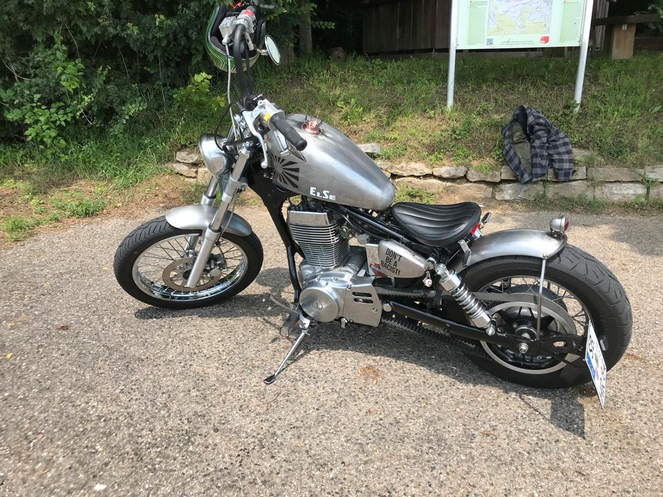 Suzuki LS 650 Savage Bobber in Walzbachtal