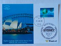 2005 World Stamp Expo Karte Austria - Australia Nordrhein-Westfalen - Velbert Vorschau