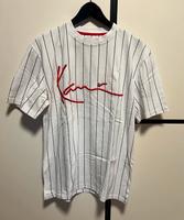 Karl Kani T-Shirt schwarz-weiß gestreift Baden-Württemberg - Nußloch Vorschau