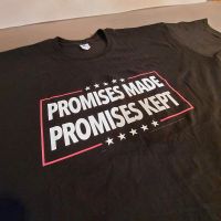 T-Shirt 6XL, neu, schwarz, "Promises made, Promises kept" Nordrhein-Westfalen - Krefeld Vorschau