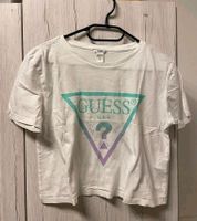 Weißes Guess T-Shirt Größe XS Bayern - Memmingen Vorschau