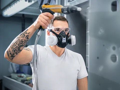 Dräger Partikelfilter Kombifilter Halbmaske Lackier Fräsarbeiten in Braunschweig