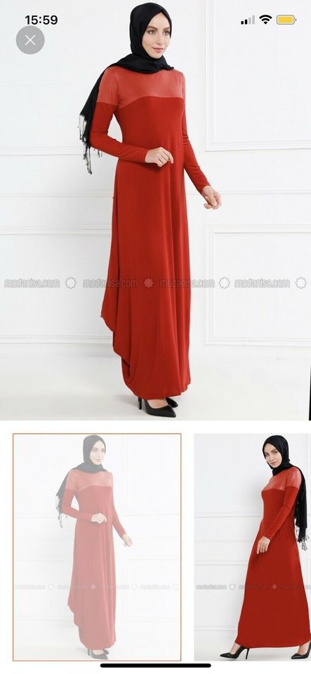 Rotes Kleid in Hoya