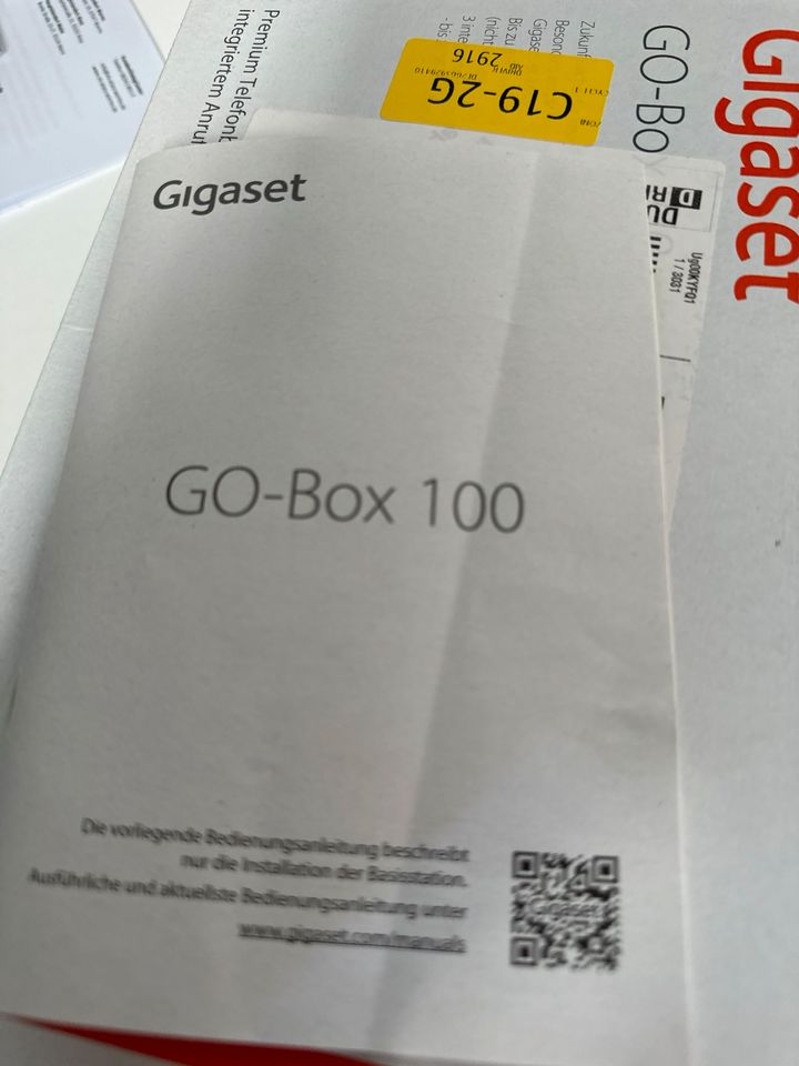 Gigaset DECT Basisstation GO Box 100 in Monsheim