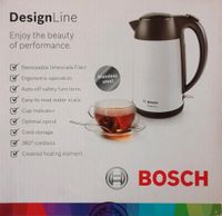 Bosch TWK3P421 Wasserkocher Design Line 1.7 L 2400 Watt Tassenska Nordrhein-Westfalen - Lüdinghausen Vorschau