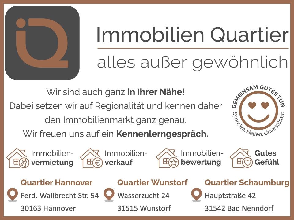 Ihr neues IMMOBILIEN QUARTIER: Gewerbefläche im 1.OG, viele Optionen im Zentrum v. Hannover in Hannover