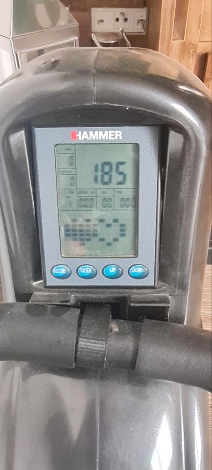 Rudergerät Hammer Cobra XTR Fitness Frühjahr in Elsdorf