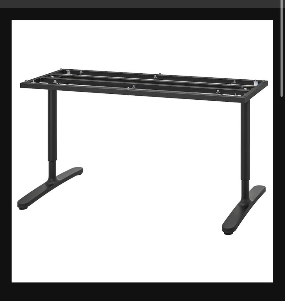 Tischgestell BEKANT Ikea schwarz in Leopoldshöhe