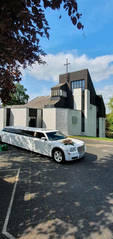 Hochzeitsauto  Stretchlimousine Hochzeit Weiß limousine in Kierspe