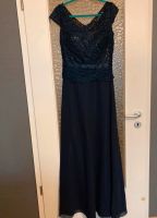 Abendkleid - blau - Navy - Pailette - Spitze Berlin - Lichtenberg Vorschau