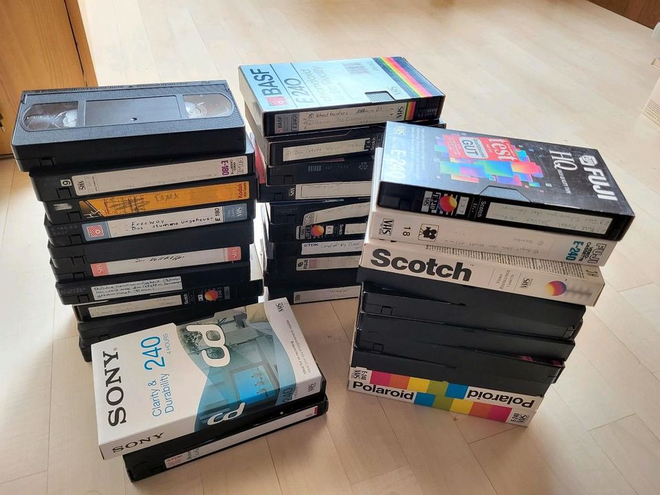 VHS Kassetten gebraucht in Weil der Stadt